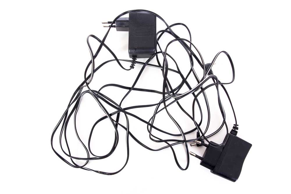 Overmolded charging cables