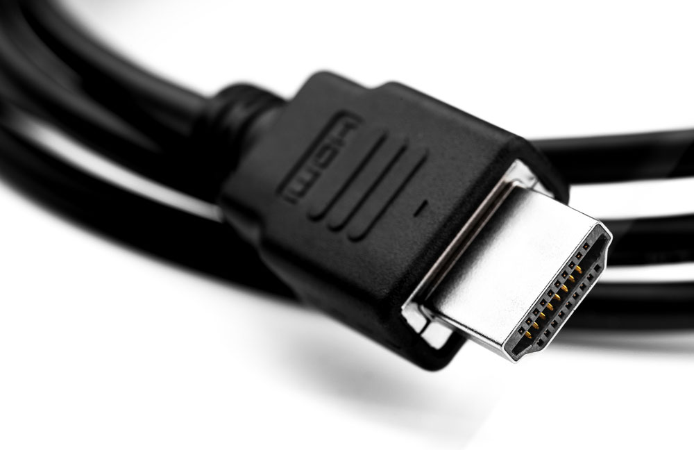 HDMI plug cable connector